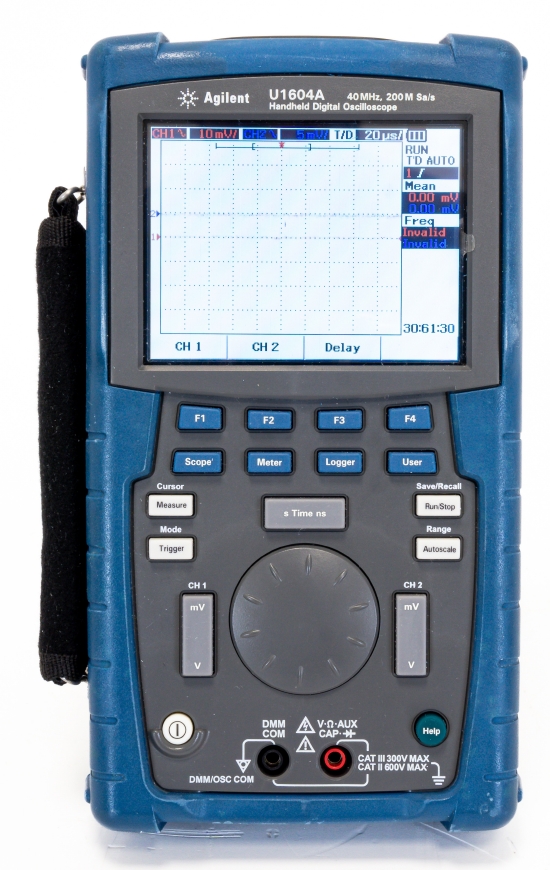 HP Agilent Keysight U1604A Handheld Oscilloscope 40 MHz
